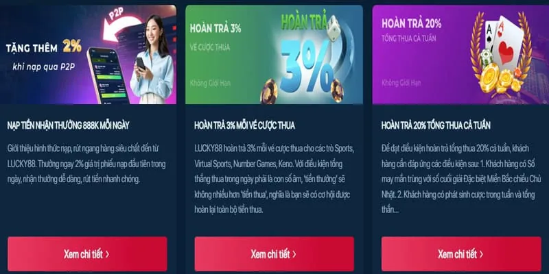Khuyến mãi chào mừng cho người chơi mới